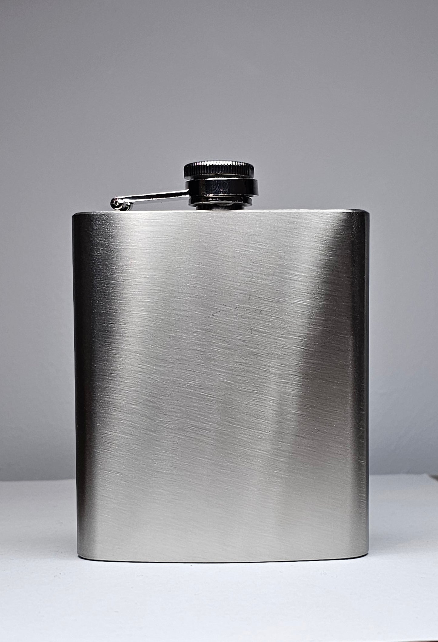 7oz Personalised Stainless Steel Hip Flask | Custom Laser Engraved Gift