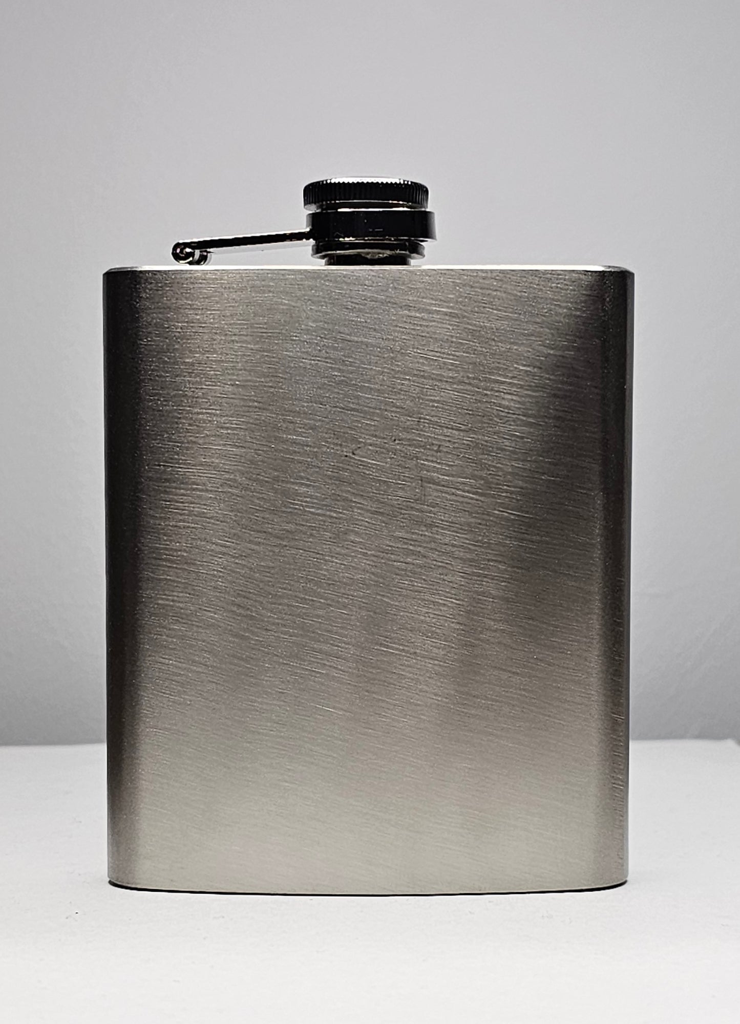 7oz Personalised Stainless Steel Hip Flask | Custom Laser Engraved Gift