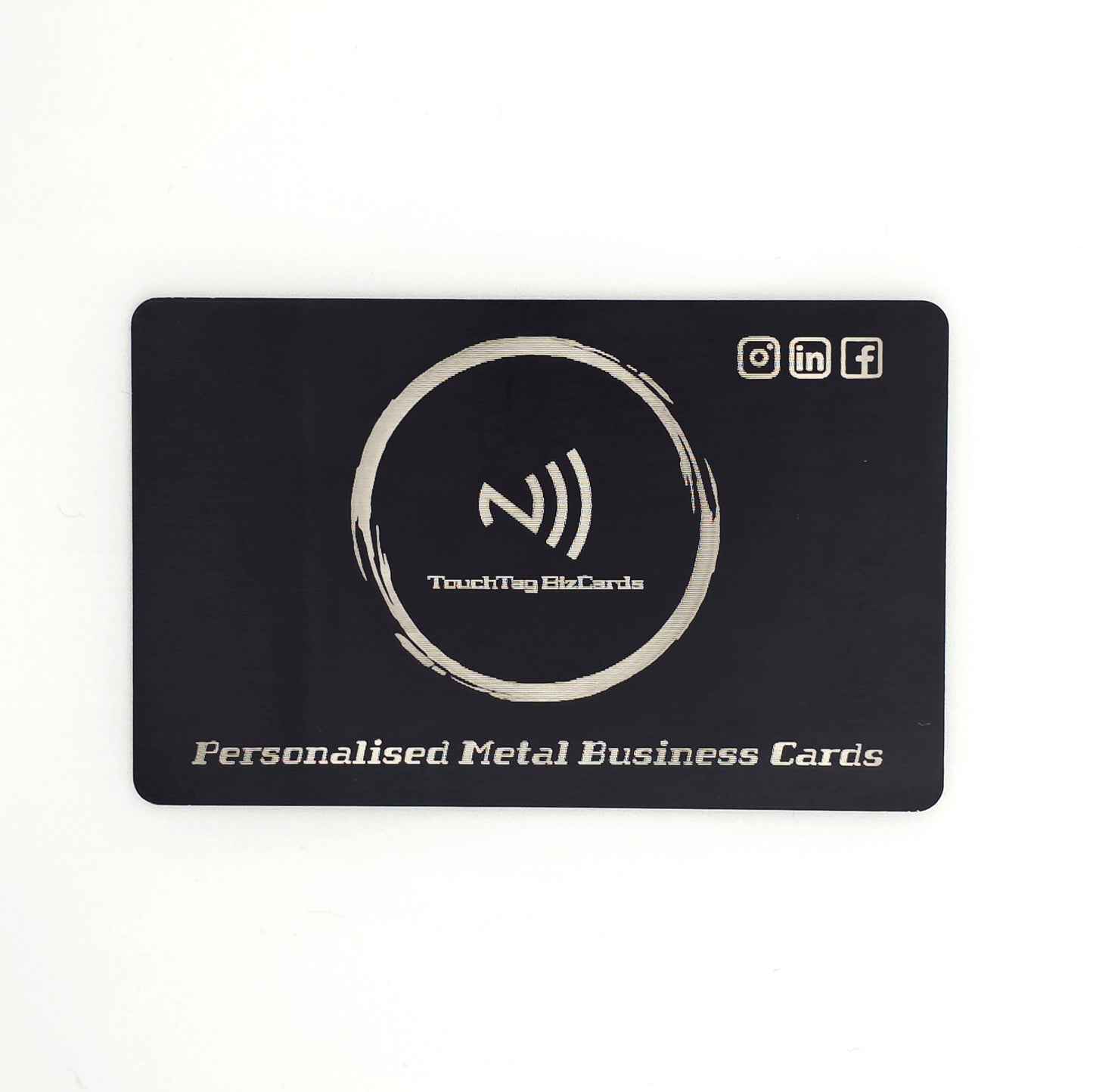 NFC Metal Business Card – Custom Engraved