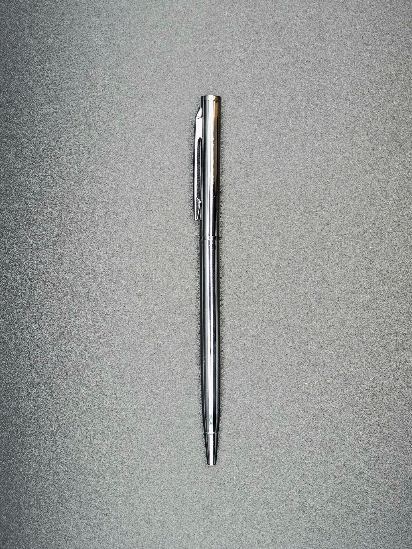 Set of 5 Custom Engraved Stainless Steel Pens | Personalised Gifts | Promotional Branding