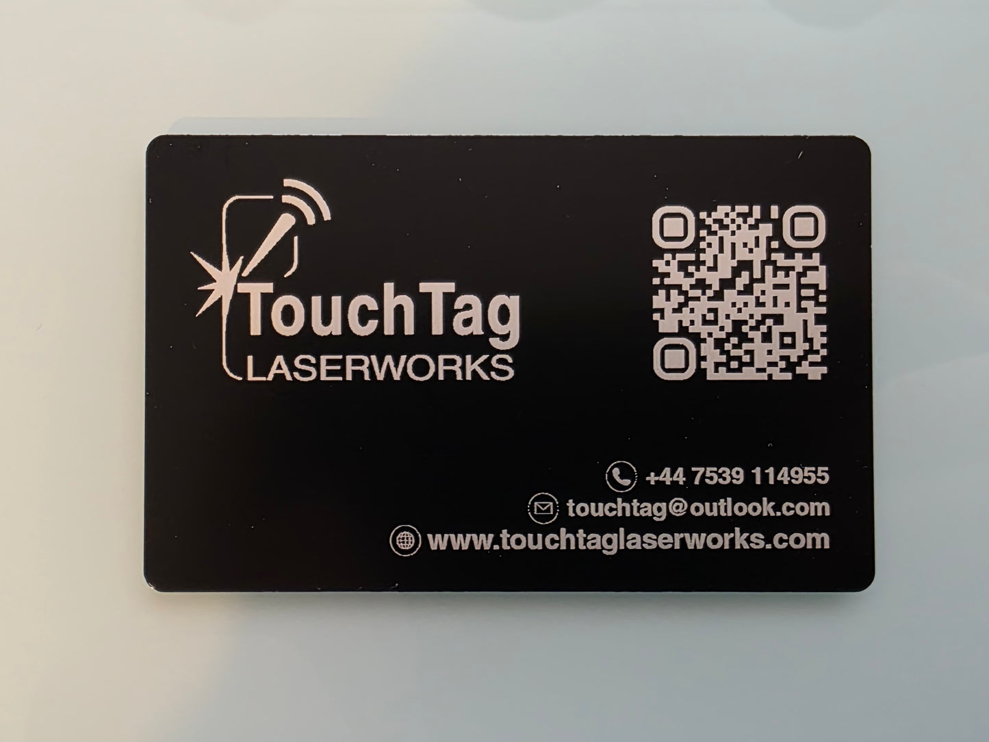 NFC Metal Business Card – Custom Engraved