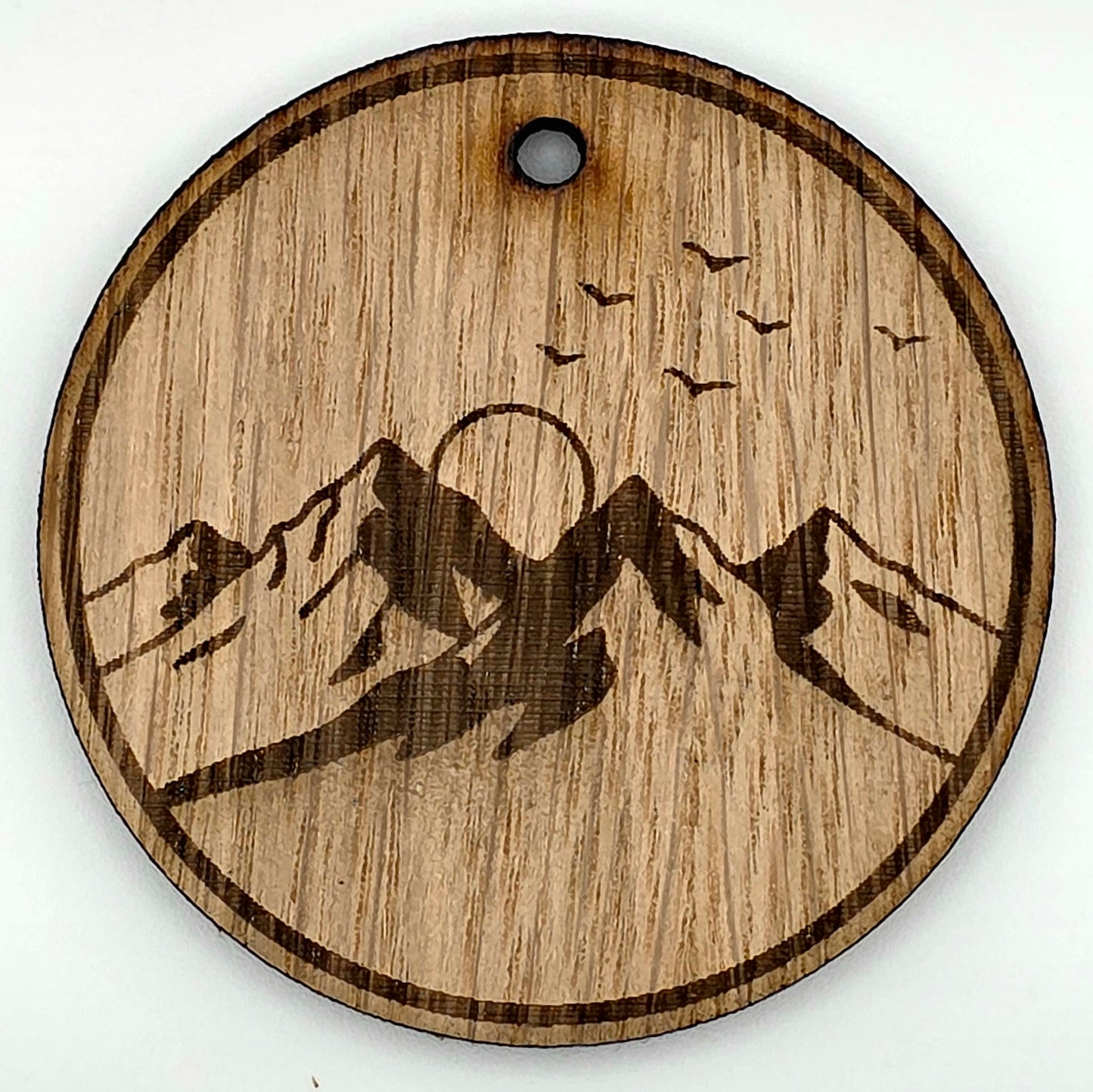 Wooden Keychains- Laser cut and engraved