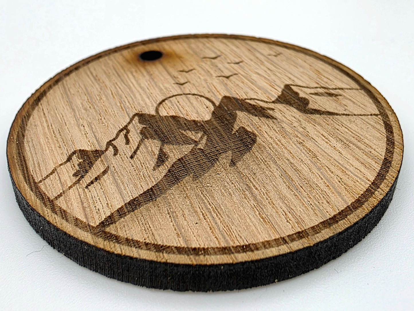 Wooden Keychains- Laser cut and engraved
