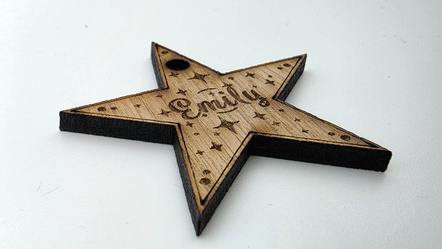 Personalised Wooden Keychains - Custom Gifts & Accessories