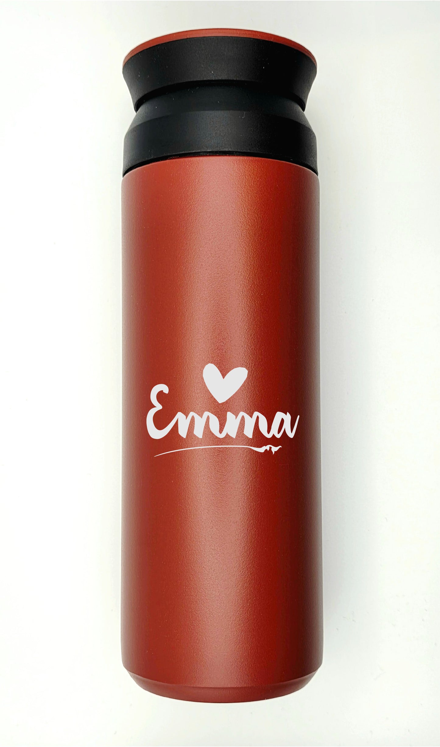 500ml Custom Laser Engraved Travel Mug | Stainless Steel Thermos Cup | Gift