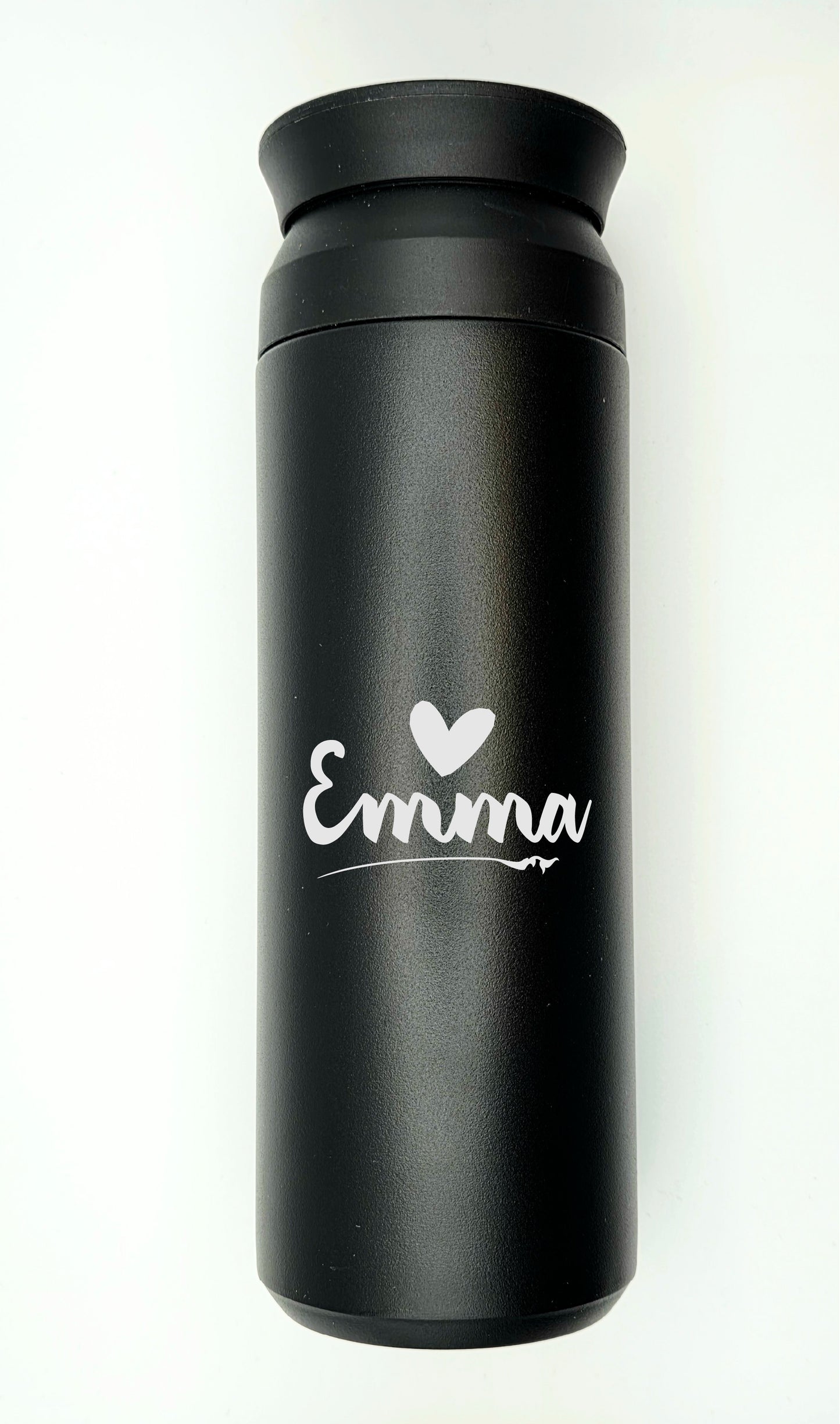 500ml Custom Laser Engraved Travel Mug | Stainless Steel Thermos Cup | Gift