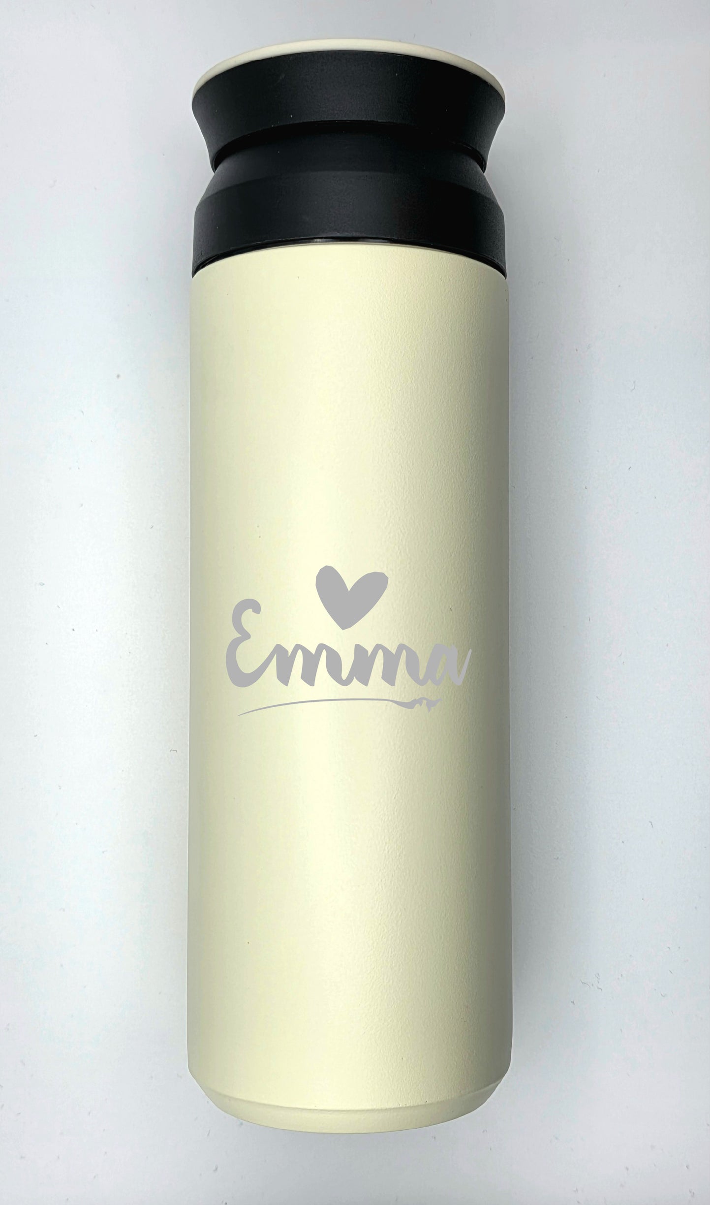 500ml Custom Laser Engraved Travel Mug | Stainless Steel Thermos Cup | Gift