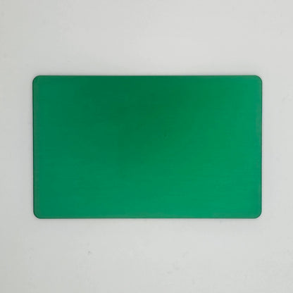 Metal Business Card | Custom Laser Engraved Card | Premium Anodised Aluminium Cards | Gold | Blue | Red | Green