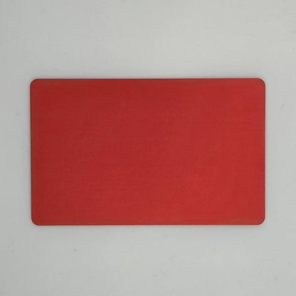 Metal Business Card | Custom Laser Engraved Card | Premium Anodised Aluminium Cards | Gold | Blue | Red | Green