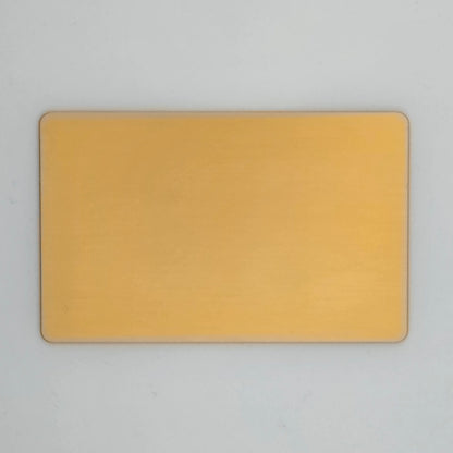 Metal Business Card | Custom Laser Engraved Card | Premium Anodised Aluminium Cards | Gold | Blue | Red | Green