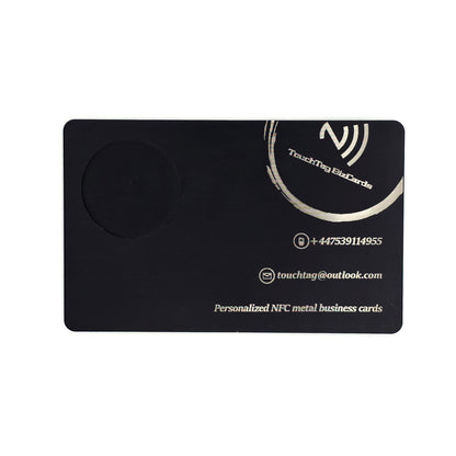 NFC Metal Business Card – Custom Engraved