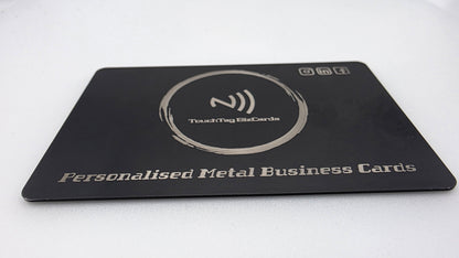 NFC Metal Business Card – Custom Engraved