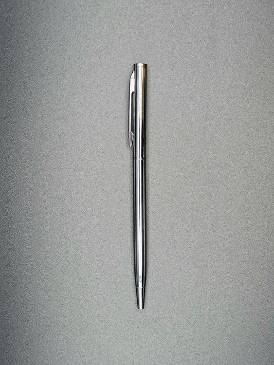 Set of 5 Custom Engraved Stainless Steel Pens | Personalised Gifts | Promotional Branding