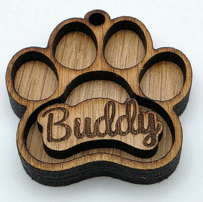 Personalised Wooden Keychains - Custom Gifts & Accessories