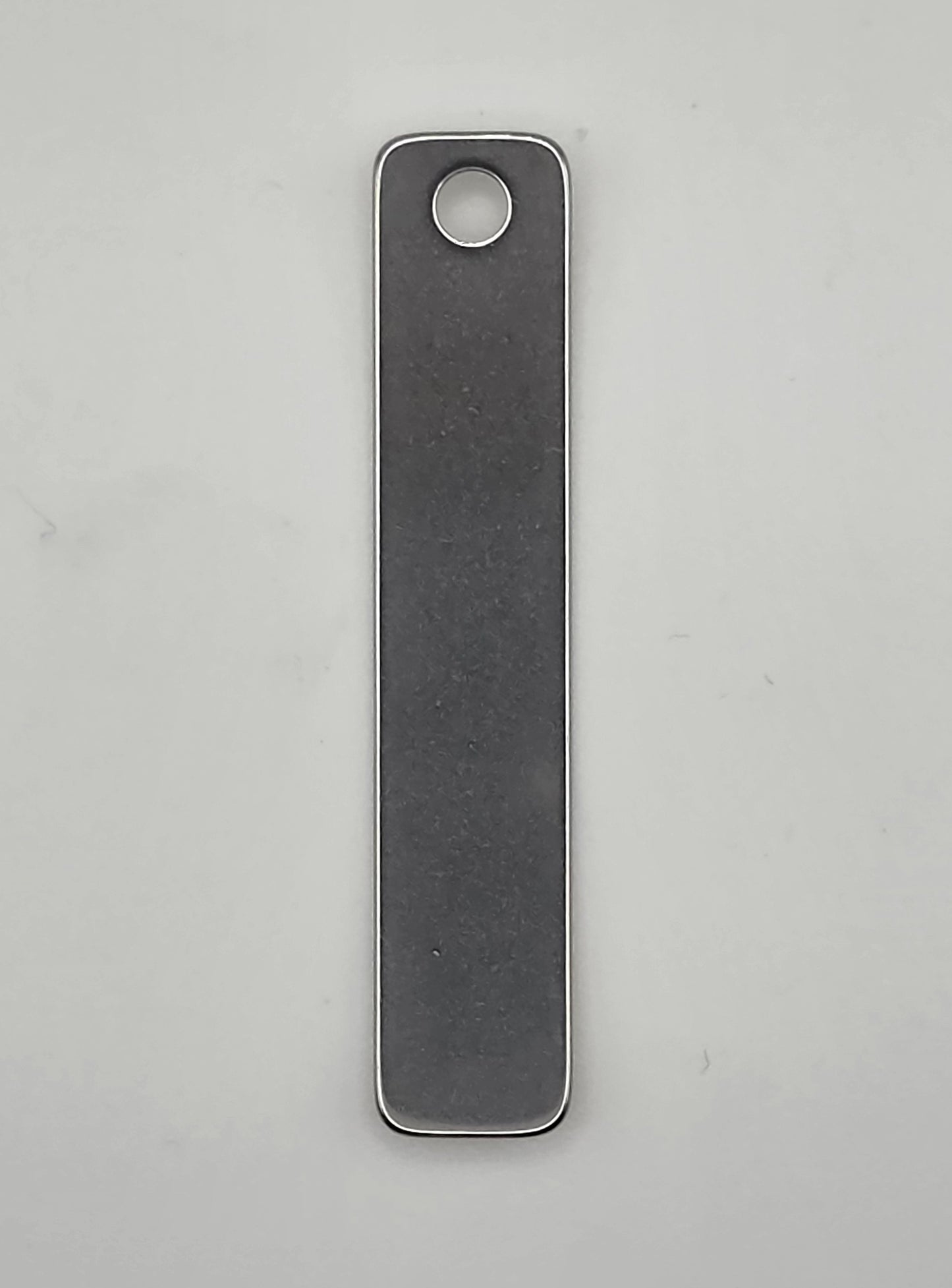 Industrial Laser Engraved Metal ID Tags – 50mm x 10mm Heavy Duty Identification Labels