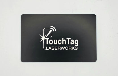 Custom Laser Engraved NFC Metal Business Card | NO SUBSCRIPTIONS NO MONTHLY FEES