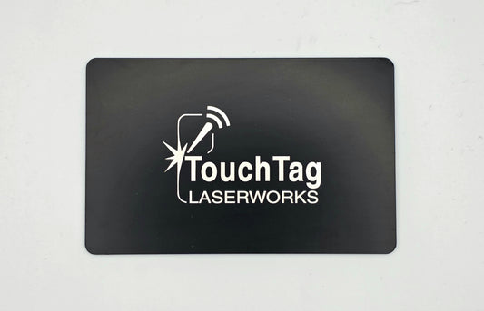 Custom Laser Engraved NFC Metal Business Card | NO SUBSCRIPTIONS NO MONTHLY FEES