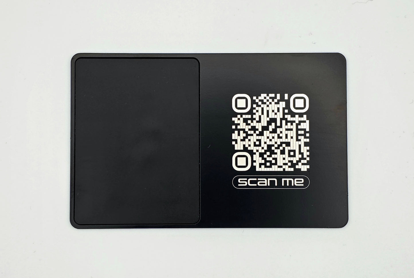 Custom Laser Engraved NFC Metal Business Card | NO SUBSCRIPTIONS NO MONTHLY FEES