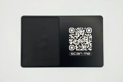 Custom Laser Engraved NFC Metal Business Card | NO SUBSCRIPTIONS NO MONTHLY FEES