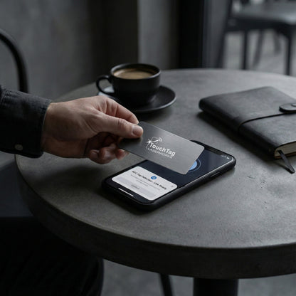 Custom Laser Engraved NFC Metal Business Card | NO SUBSCRIPTIONS NO MONTHLY FEES