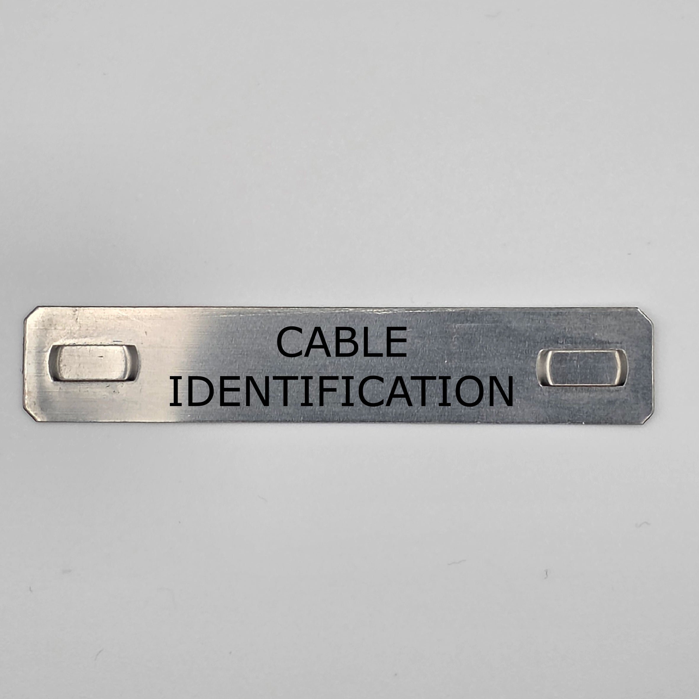 Industrial Cable Identification Labels | Laser Engraved Metal Cable Ta ...